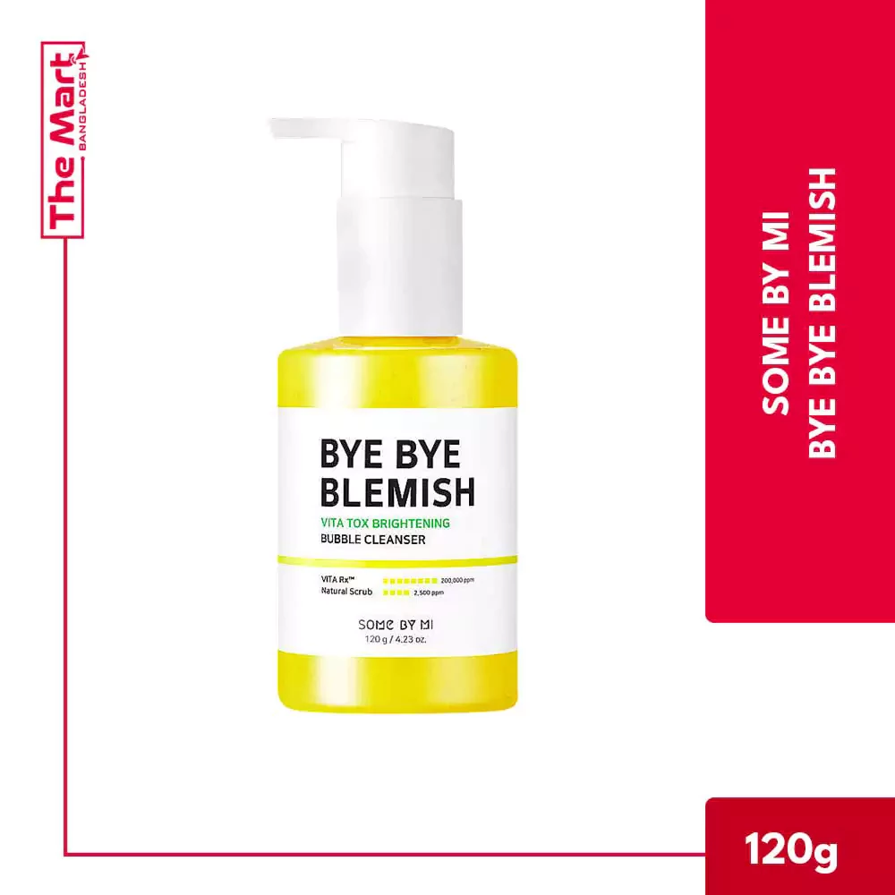 Some By Mi Bye Bye Blemish Vita Tox Brightening Bubble Cleanser