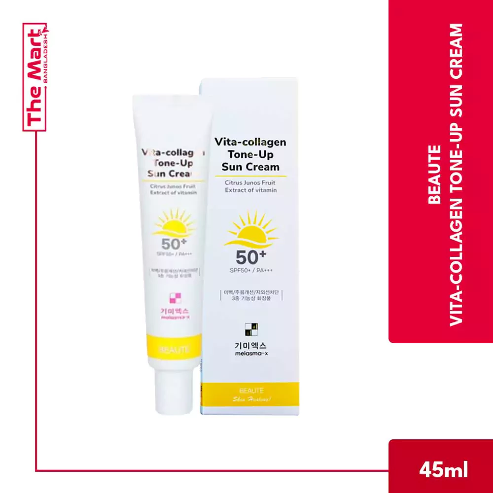 Beaute Melasma-x Vita Collagen Tone-up Sun Cream SPF50+