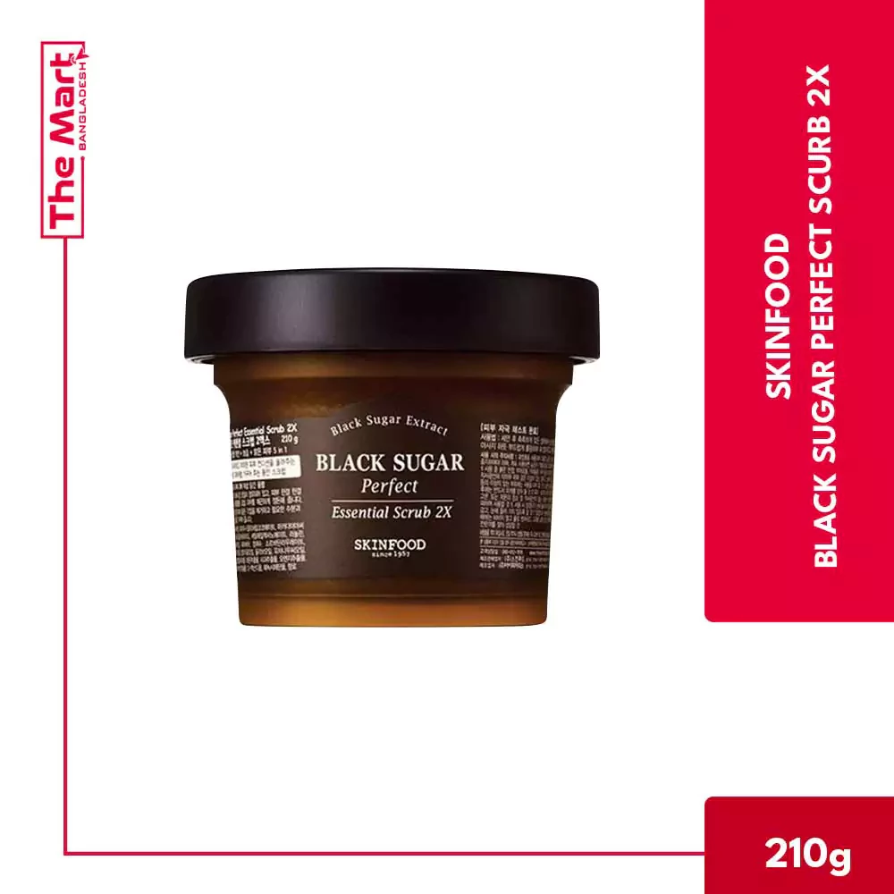 SKINFOOD Black Sugar Perfect Scrub 2x Mini